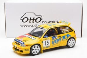 SEAT Ibiza Kit Car Evo 2 #15 H. Rovanpera / R. Pietilanen Rally Monte Carlo 1998 Otto 1:18 OT445 Hartsi — kuva 6 / 6