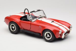 Shelby Cobra 427 S/C Guardsman Red ERTL 1:18 7369 Metalli — kuva 6 / 8