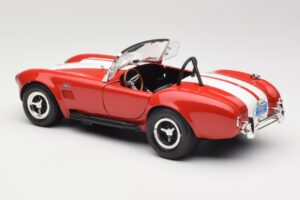 Shelby Cobra 427 S/C Guardsman Red ERTL 1:18 7369 Metalli — kuva 7 / 8