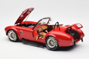 Shelby Cobra 427 S/C Punainen Kyosho 1:18 08047R Metalli — kuva 5 / 8
