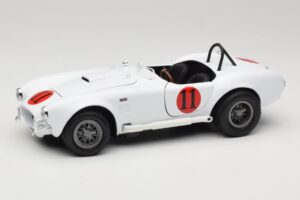 Shelby Cobra 427 S/C Valkoinen Auto World 1:18 AWSS104 Metalli