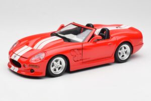 Shelby Series 1 Avoauto Punainen Bburago 1:18 3353 Metalli