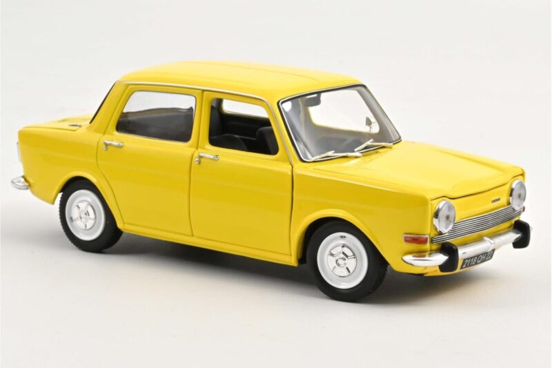 Simca 1000 LS Maya Keltainen Norev 1:18 185714 Metalli