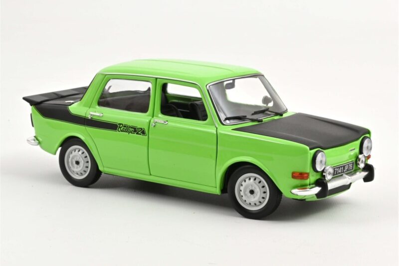 Simca 1000 Rally 2 Racing Vihreä Norev 1:18 185715 Metalli