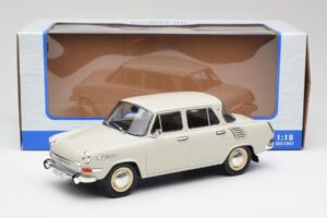 Skoda 1000 MB Harmaa & Valkoinen MCG 1:18 MCG18275 Metalli — kuva 6 / 6