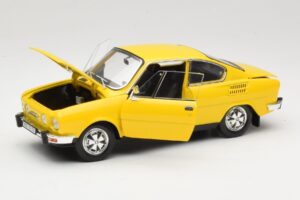 Skoda 110R Coupe Keltainen Abrex 1:18 118ABS-707GK Metalli — kuva 2 / 8