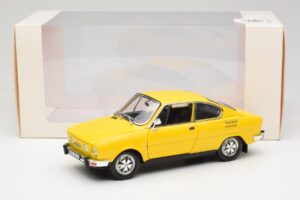 Skoda 110R Coupe Keltainen Abrex 1:18 118ABS-707GK Metalli — kuva 8 / 8