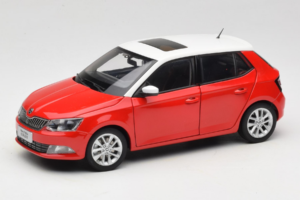 Skoda Fabia Mk3 Punainen OEM 1:18 ZSF00004ROT Metalli
