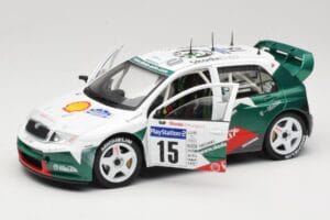 Skoda Fabia WRC #15 T. Gardemeister / P. Lukander WRC 1999 Solido 1:18 90457 Metalli — kuva 2 / 8