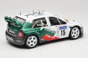 Skoda Fabia WRC #15 T. Gardemeister / P. Lukander WRC 1999 Solido 1:18 90457 Metalli — kuva 3 / 8