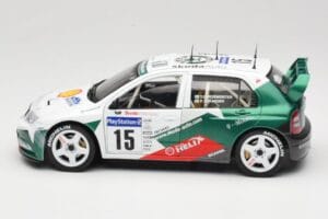 Skoda Fabia WRC #15 T. Gardemeister / P. Lukander WRC 1999 Solido 1:18 90457 Metalli — kuva 4 / 8