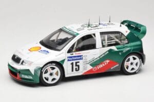 Skoda Fabia WRC #15 T. Gardemeister / P. Lukander WRC 1999 Solido 1:18 90457 Metalli