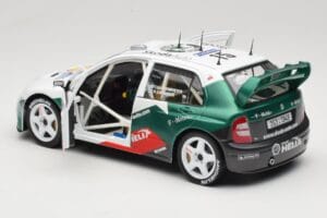Skoda Fabia WRC #15 T. Gardemeister / P. Lukander WRC 1999 Solido 1:18 90457 Metalli — kuva 5 / 8