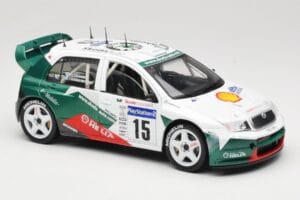 Skoda Fabia WRC #15 T. Gardemeister / P. Lukander WRC 1999 Solido 1:18 90457 Metalli — kuva 6 / 8