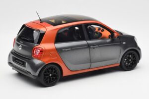 Smart Forfour W453 Lava Oranssi Grafiitti Harmaa Norev 1:18 B66960298 Metalli — kuva 3 / 8