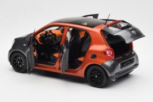Smart Forfour W453 Lava Oranssi Grafiitti Harmaa Norev 1:18 B66960298 Metalli — kuva 5 / 8