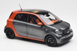 Smart Forfour W453 Lava Oranssi Grafiitti Harmaa Norev 1:18 B66960298 Metalli — kuva 6 / 8