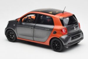 Smart Forfour W453 Lava Oranssi Grafiitti Harmaa Norev 1:18 B66960298 Metalli — kuva 7 / 8
