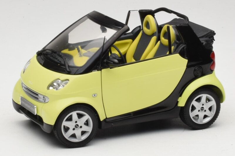 Smart Fortwo 450 Cabrio Keltainen Minichamps 1:18 0012889V001C49Q00 Metalli