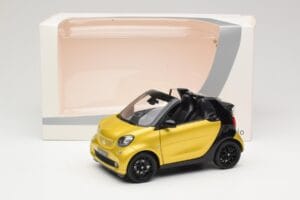 Smart Fortwo 453 Avoauto Musta Ja Keltainen Norev 1:18 B66960289 Metalli — kuva 8 / 8