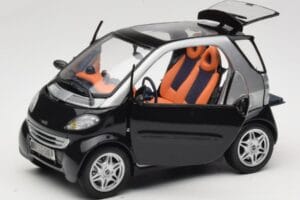 Smart Fortwo Musta Kyosho 1:18 0004830V000C08Q00 Metalli — kuva 2 / 8