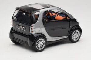 Smart Fortwo Musta Kyosho 1:18 0004830V000C08Q00 Metalli — kuva 3 / 8