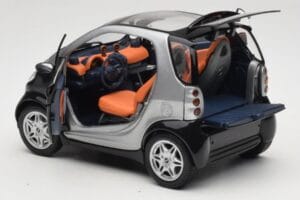 Smart Fortwo Musta Kyosho 1:18 0004830V000C08Q00 Metalli — kuva 5 / 8