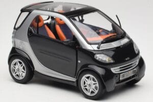 Smart Fortwo Musta Kyosho 1:18 0004830V000C08Q00 Metalli — kuva 6 / 8