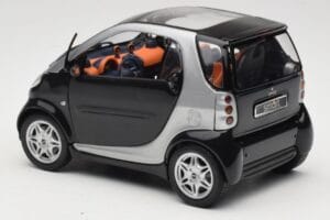 Smart Fortwo Musta Kyosho 1:18 0004830V000C08Q00 Metalli — kuva 7 / 8