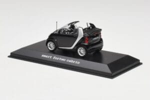 Smart Fortwo Cabrio Syvä Musta Minichamps 1:43 Q0022561V001C18Q00 Metalli — kuva 3 / 4