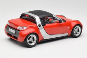 Smart Roadster Punainen Bburago 1:18 34099 Metalli — kuva 3 / 8