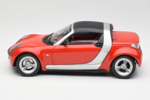 Smart Roadster Punainen Bburago 1:18 34099 Metalli — kuva 4 / 8