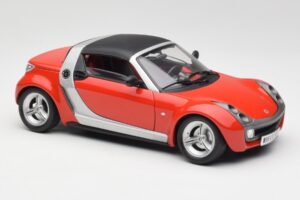 Smart Roadster Punainen Bburago 1:18 34099 Metalli — kuva 6 / 8