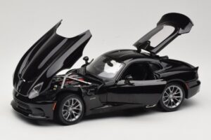 SRT Viper GTS Musta Maisto 1:18 31128 Metalli — kuva 2 / 8