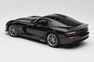 SRT Viper GTS Musta Maisto 1:18 31128 Metalli — kuva 7 / 8