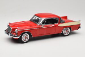 Studebaker Golden Hawk Apache Red Motor City 1:18 80009 Metalli