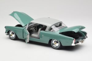 Studebaker Starliner Seafoam Vihreä & Shasta Valkoinen Maisto 1:18 31651 Metalli — kuva 6 / 8