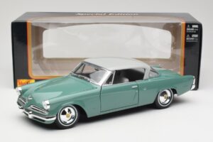 Studebaker Starliner Seafoam Vihreä & Shasta Valkoinen Maisto 1:18 31651 Metalli — kuva 8 / 8
