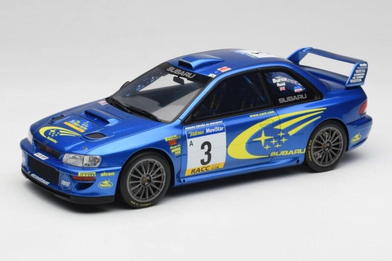 Subaru Impreza S6 WRC #3 R. Burns / R. Reid Rally Catalunya 2000 Otto 1:18 OT472 Hartsi