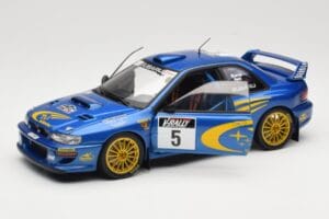 Subaru Impreza WRC #5 R. Burns / R. Reid Rally de France 1999 AUTOart 1:18 89993 Metalli — kuva 2 / 8