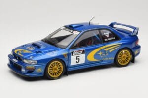 Subaru Impreza WRC #5 R. Burns / R. Reid Rally de France 1999 AUTOart 1:18 89993 Metalli