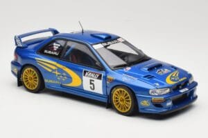 Subaru Impreza WRC #5 R. Burns / R. Reid Rally de France 1999 AUTOart 1:18 89993 Metalli — kuva 6 / 8