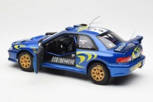 Subaru Impreza WRC #3 C. McRae / N. Grist Safari Rally Winner 1997 AUTOart 1:18 89792 Metalli — kuva 5 / 8