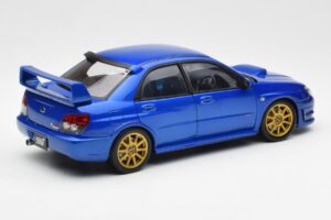 Subaru Impreza WRX STI GD Sininen AUTOart 1:18 78681 Metalli — kuva 3 / 8