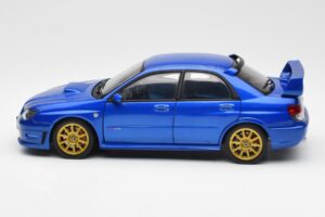 Subaru Impreza WRX STI GD Sininen AUTOart 1:18 78681 Metalli — kuva 4 / 8