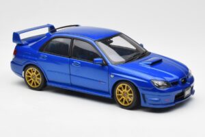 Subaru Impreza WRX STI GD Sininen AUTOart 1:18 78681 Metalli — kuva 6 / 8