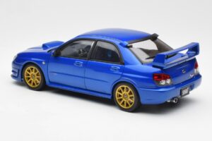 Subaru Impreza WRX STI GD Sininen AUTOart 1:18 78681 Metalli — kuva 7 / 8