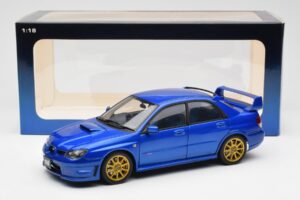 Subaru Impreza WRX STI GD Sininen AUTOart 1:18 78681 Metalli — kuva 8 / 8