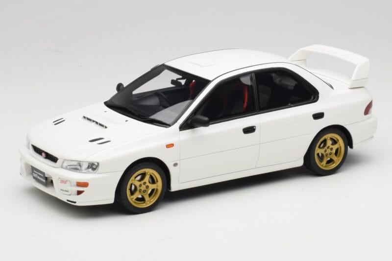 Subaru Impreza WRX STi Type RA GC8 Pure White Otto 1:18 OT490 Hartsi