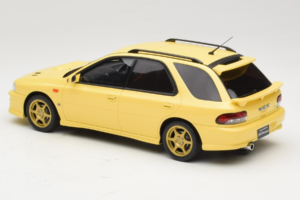 Subaru Impreza WRX STI Version VI Sport Wagon Cashmere Yellow Otto 1:18 OT1198 Metalli — kuva 5 / 6